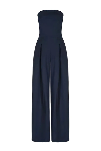 INARA | Wijde Pijpen Jumpsuit Dames - Stijlvol en Slankmakend