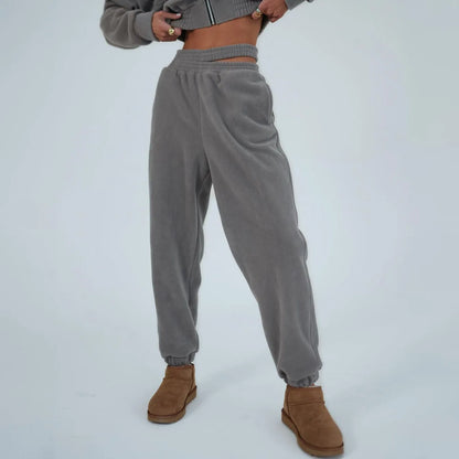 ANASTASIA | Elegante Fleece Trainingsset Voor Dames – Zacht, Flatterend & Ideaal Voor Stijlvolle Cozy Days