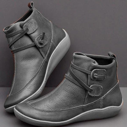 Comfortabele & Warme Dames Leren Boots – Lichtgewicht & Stijlvol