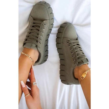 ROUX | Platform Sneakers Dames – Stevig, Stoer & Comfortabel