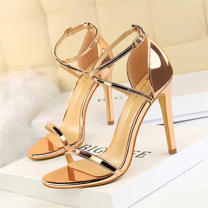 MIRANDA | Verfijnde Dames Stiletto Hakken Met Smalle Bandjes - Luxe, Elegant & Comfortabel