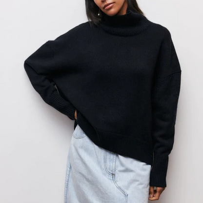 AMÉLIE | Oversized Dames Coltrui Van – Zacht, Warm & Tijdloos Voor De Koude Dagen