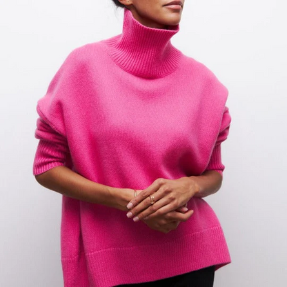 AMÉLIE | Oversized Dames Coltrui Van – Zacht, Warm & Tijdloos Voor De Koude Dagen