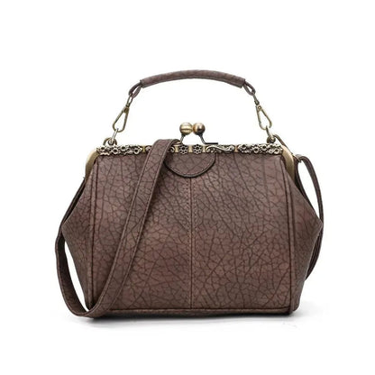COBY | Klassieke Handtas Met Clip Sluiting Voor Dames - Tijdloos, Elegant & Luxe