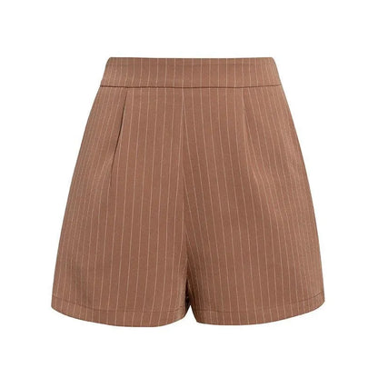 AMARA | Luxe Gestreepte Dames Set Met Blazerlook – Elegant, Licht & Ideaal Voor Zomeravonden