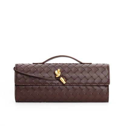 MAISA | Luxe Geweven Dames Tas Met Verfijnde Details - Chic & Stijlvol