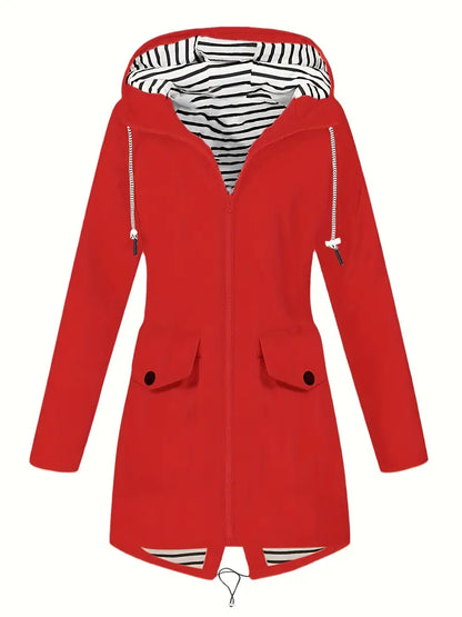 MAREN | Waterdichte Regen- en Windbreakerjas Voor Dames – Beschermd, Lichtgewicht & Stijlvol voor Elk Weertype