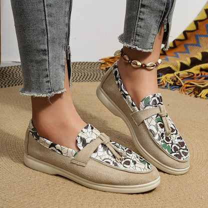 TESSA | Comfortabele Damesloafers – Uniek Design in Luipaard, Artistiek of Slangenprint
