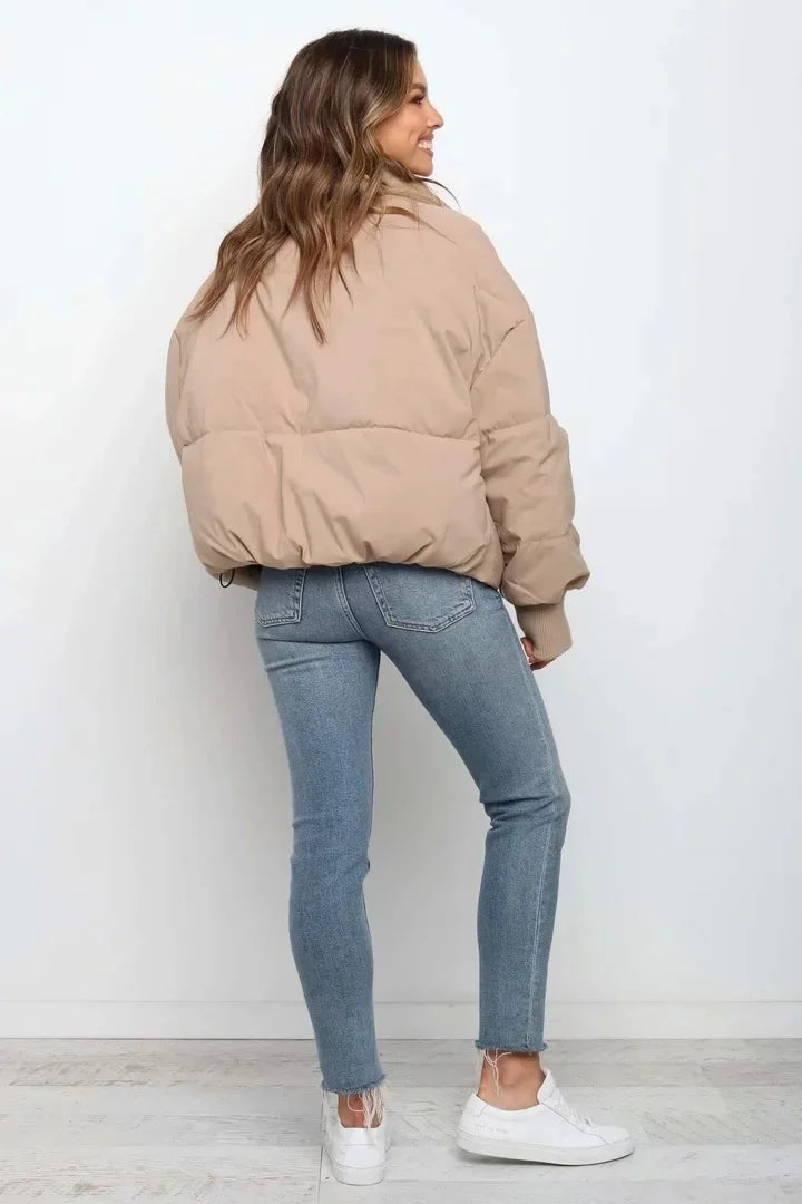 Gewatteerde Puffer Jas Dames | Kort, Lichtgewicht En Warm Voor Herfst En Winter