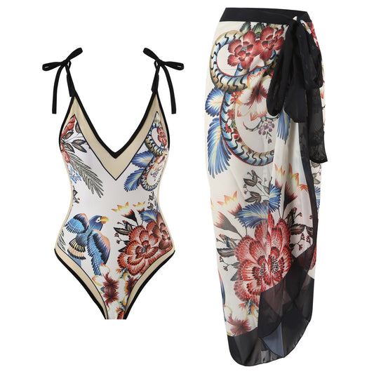 MOANA | Zomerse Badpakken Set – Elegante Stijl Met Bijpassende Sarong