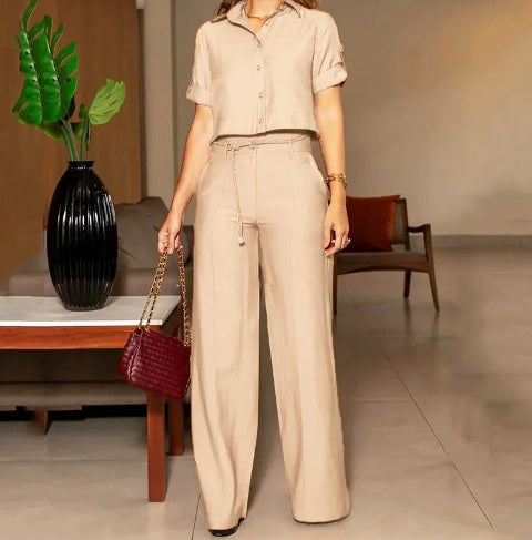 ALESSIA | Blouson & Trouser Set