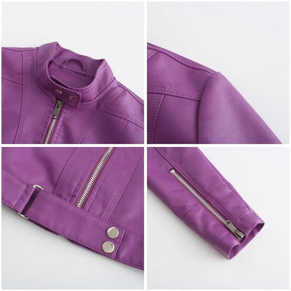 Elegante Leren Jas Voor Dames – Tijdloos, Duurzaam & Comfortabel