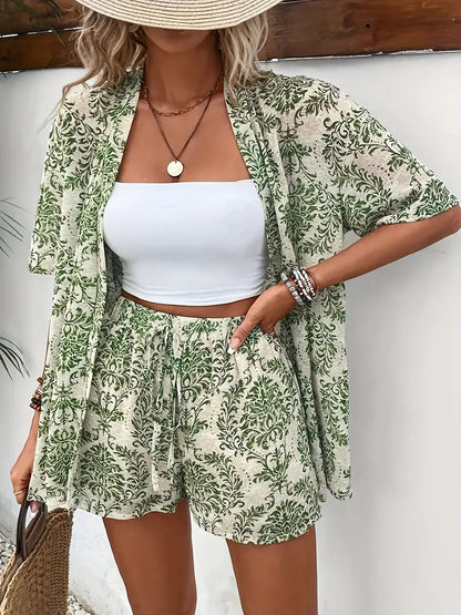 KAIA | 2-Delige Dames Zomer Set – Kort, Licht & Vakantieproof