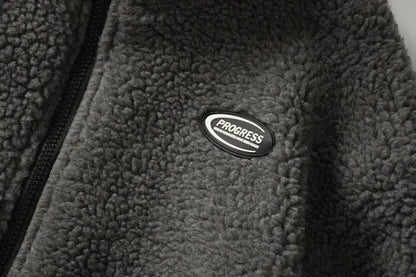 Teddy Fleece Jacket – Ultiem Warm & Streetstyle Ready