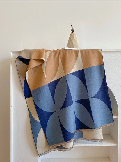 Dames Cashmere Sjaal | Luxe Omslagdoek Voor Herfst & Winter