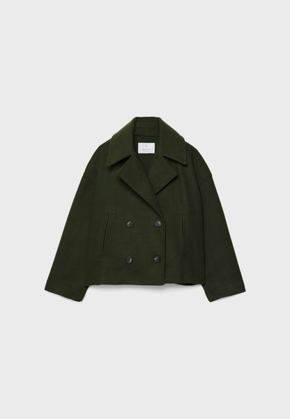 KAELA | Cropped Blazerjas Ames met Klassieke Revers