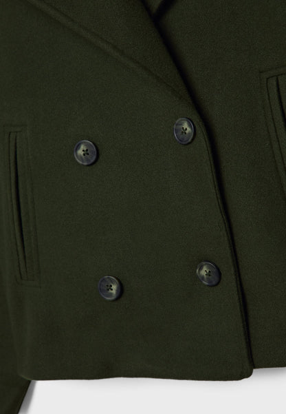 KAELA | Cropped Blazerjas Ames met Klassieke Revers