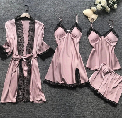 OCEAN | Dames Satijnen Pyjama Set - Luxe & Elegant