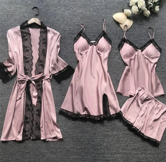 OCEAN | Dames Satijnen Pyjama Set - Luxe & Elegant
