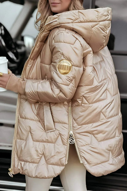 Gewatteerde Dames Winterjas Met Capuchon | Warmte, Bescherming & Luxe Look