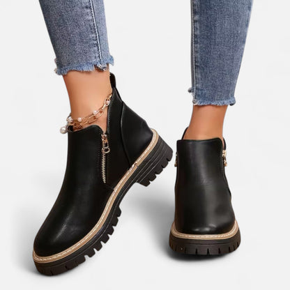 Korte Boots Met Chunky Zool | Stoere En Comfortabele Herfst/Winter Boots