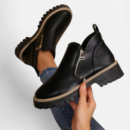 Korte Boots Met Chunky Zool | Stoere En Comfortabele Herfst/Winter Boots
