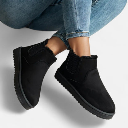 Platformlaarzen | Warme Slip-On Winterboots Voor Dames