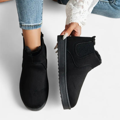Platformlaarzen | Warme Slip-On Winterboots Voor Dames