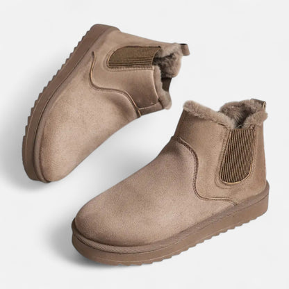 Platformlaarzen | Warme Slip-On Winterboots Voor Dames