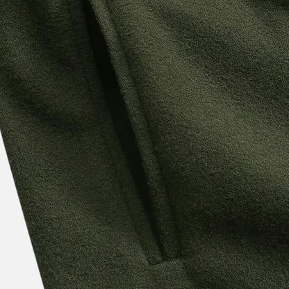 Lange Elegante Dames Coat Met Lape-Kraag - Perfect voor de Koude periode