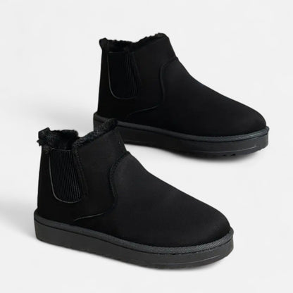 Platformlaarzen | Warme Slip-On Winterboots Voor Dames