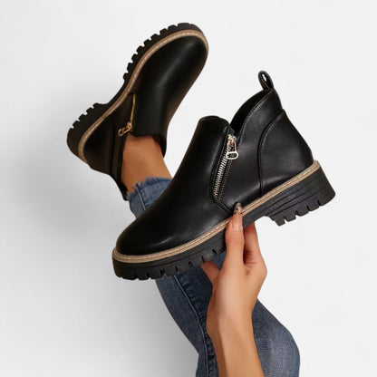 Korte Boots Met Chunky Zool | Stoere En Comfortabele Herfst/Winter Boots