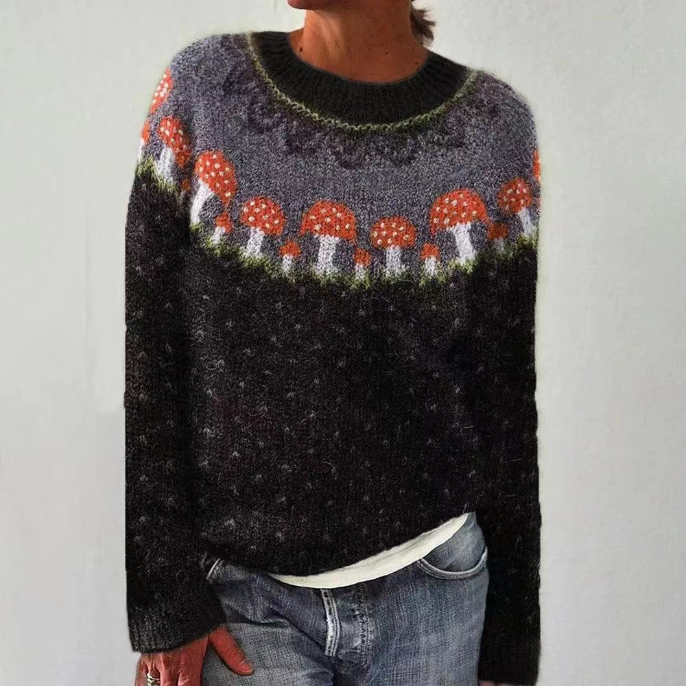 Luxe Wintertrui Met Noors Motief | Zachte Warmte & Tijdloze Stijl