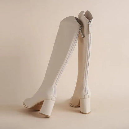 LORINE | Stijlvolle Hoge Laarzen Voor Dames - Klasse, Stijl & Comfort