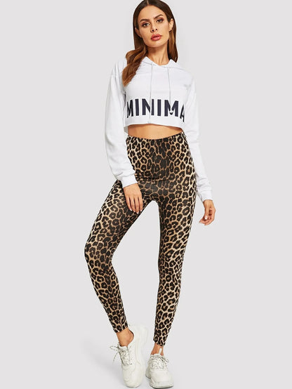 DYANTA | Modieuze Luipaard Legging Voor Dames - Sportief & Comfortabel