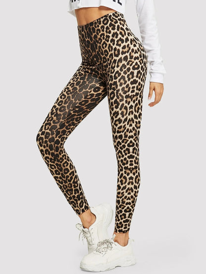 DYANTA | Modieuze Luipaard Legging Voor Dames - Sportief & Comfortabel