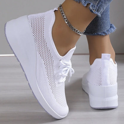 Dames Orthopedische Sneakers – Lichtgewicht, Ademend & Pijnvrij Comfort