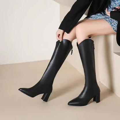 LORINE | Stijlvolle Hoge Laarzen Voor Dames - Klasse, Stijl & Comfort