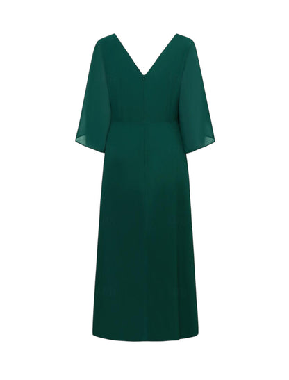 CELINE | Elegante Cocktail Maxi Jurk Voor Dames Met Tijdloze Pasvorm & Uniek Borst Design