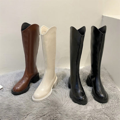 Moderne Hoge Winterlaarzen Voor Dames – Trendy & Comfortabel Voor Koude Dagen