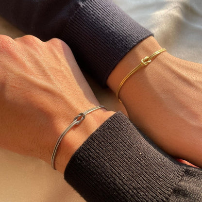 LAUREN | Fijne Symbolische Knoop Armband voor Dames - Luxe & Stijlvol