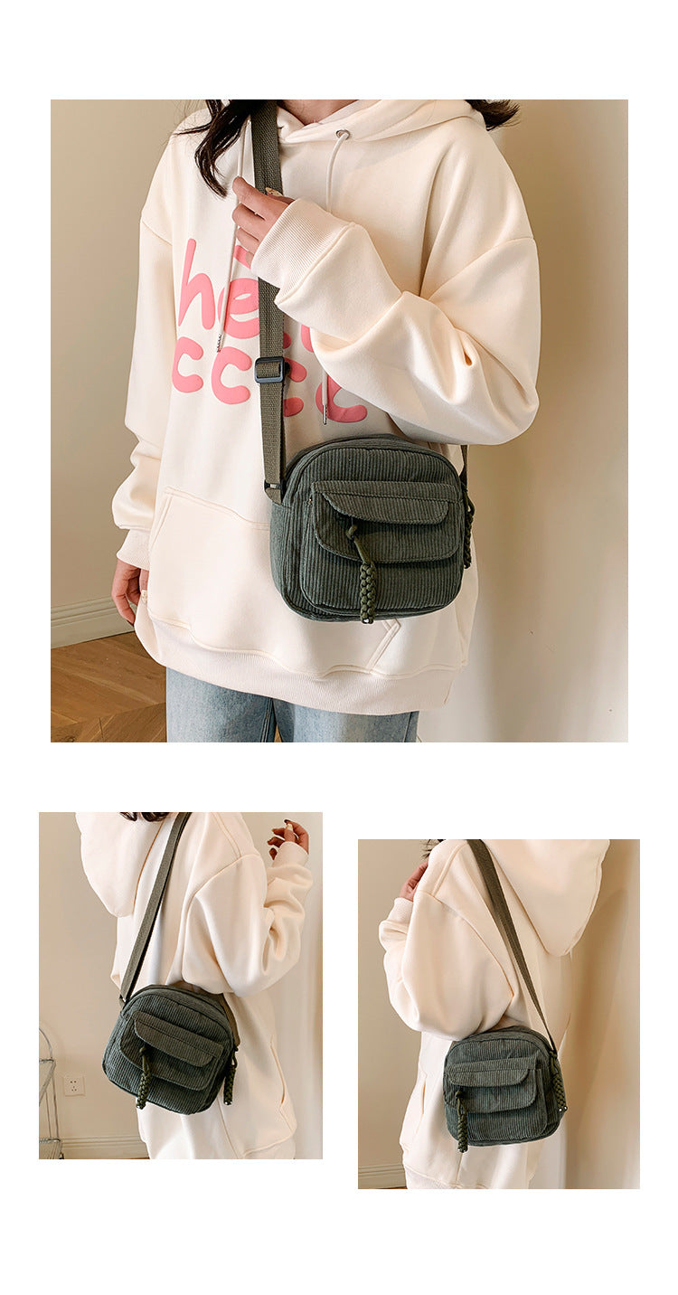 AMAYA | Ribbed Crossbody - Compact, Modieus & Functioneel