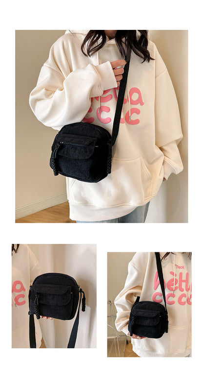 AMAYA | Ribbed Crossbody - Compact, Modieus & Functioneel