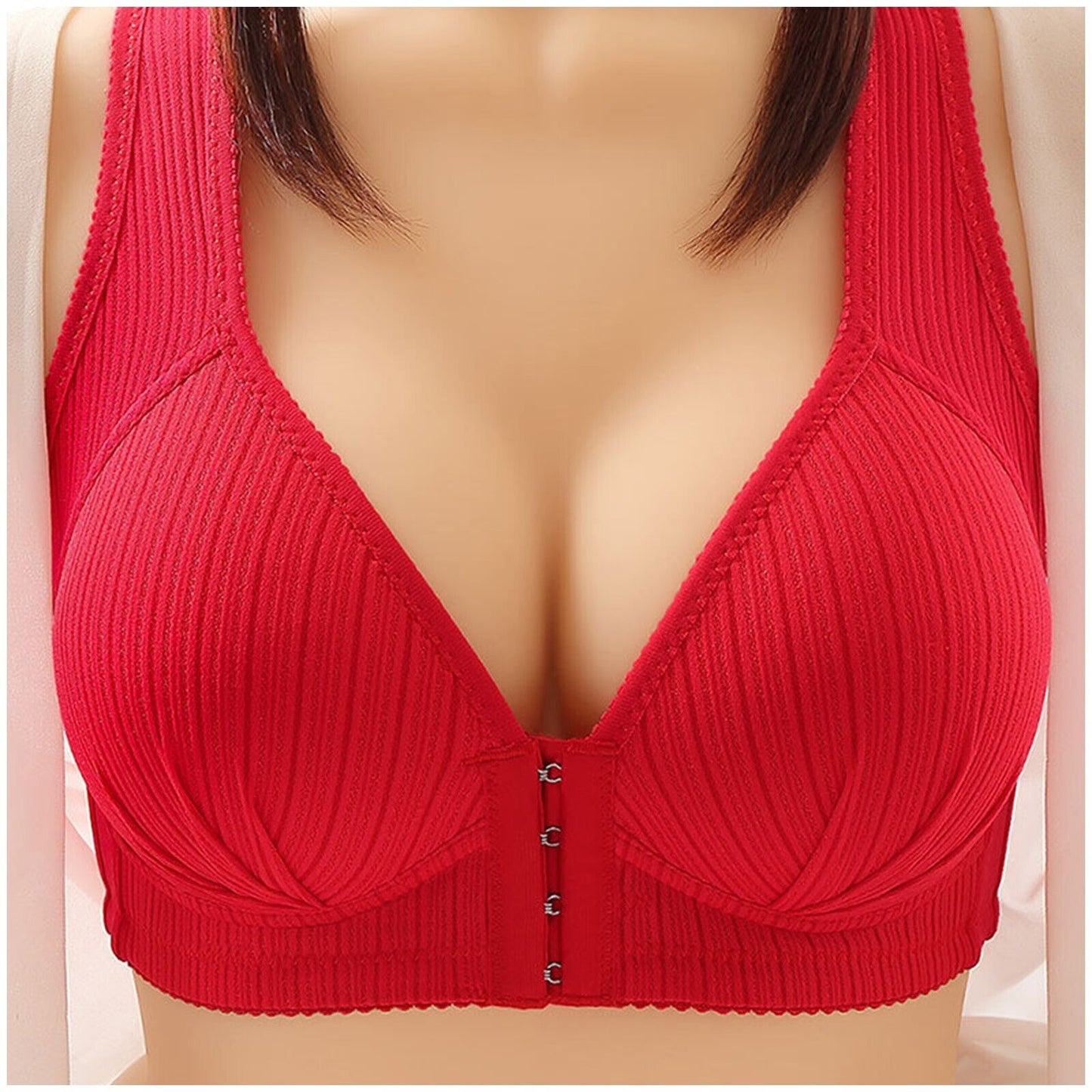 Voorkant sluitende push-up bh | Perfecte pasvorm zonder beugel!