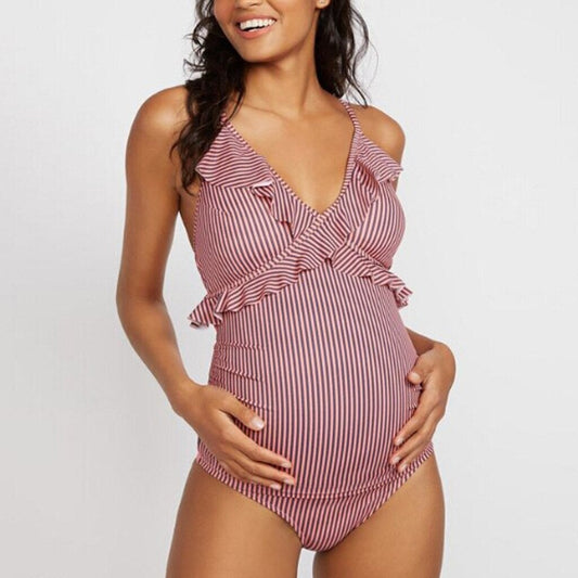 LIDA | Zwangerschaps Badpak Dames - Flatterend & Comfortabel