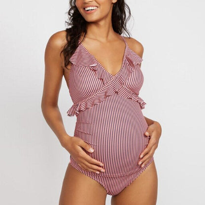 LIDA | Zwangerschaps Badpak Dames - Flatterend & Comfortabel