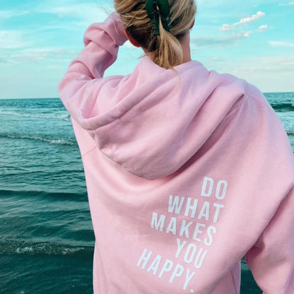 Oversized hoodie met quote | Warm, comfy & vol attitude!