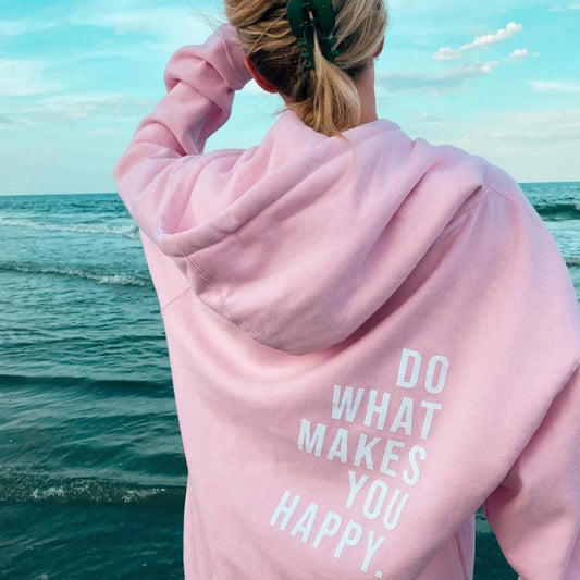 Oversized hoodie met quote | Warm, comfy & vol attitude!