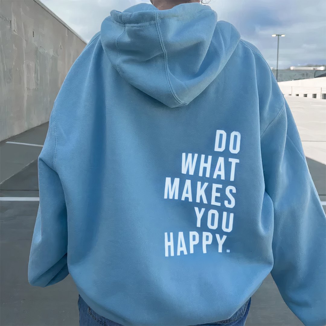 Oversized hoodie met quote | Warm, comfy & vol attitude!