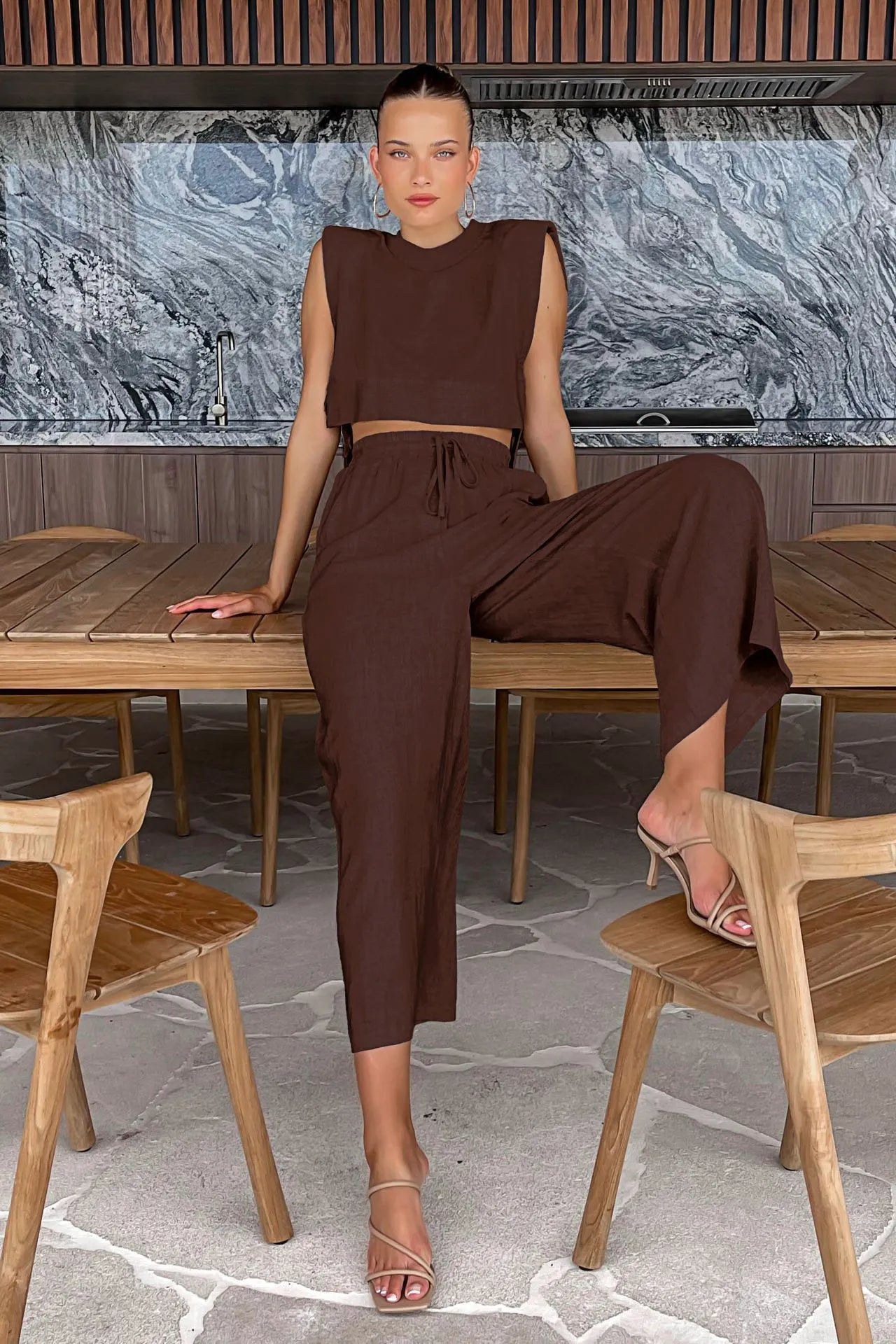 IVANKA | Zomerse Lounge set Voor Dames - Elegant, Trendy & Modieus